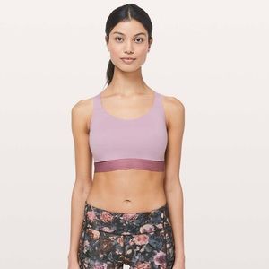 Lululemon Fine Form Bra in Rose Blush